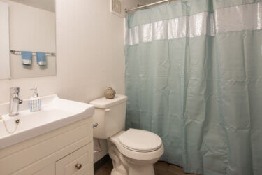 bathroom at vesta bouldercrest apartments in atlanta